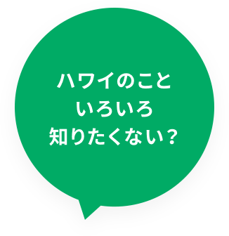 ハワイのこといろいろ知りたくない？